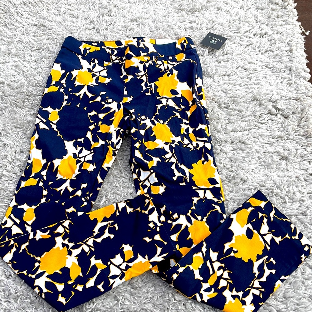Adorable pull on patterned pant